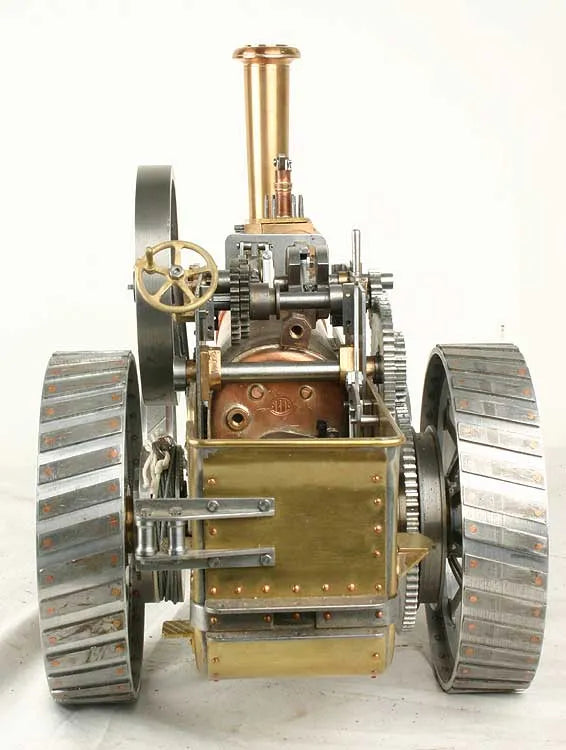Part-built Minnie traction engine