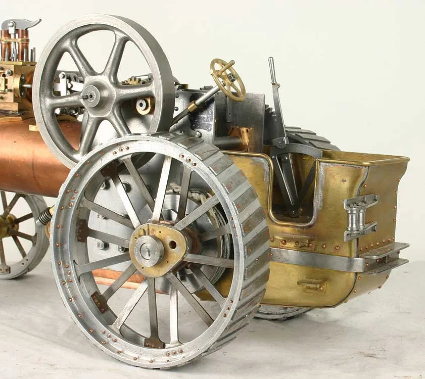 Part-built Minnie traction engine