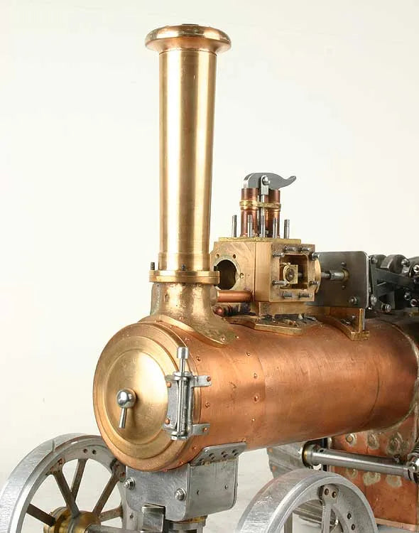 Part-built Minnie traction engine