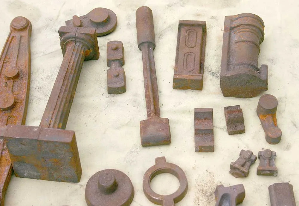 Part set Clarkson beam engine castings