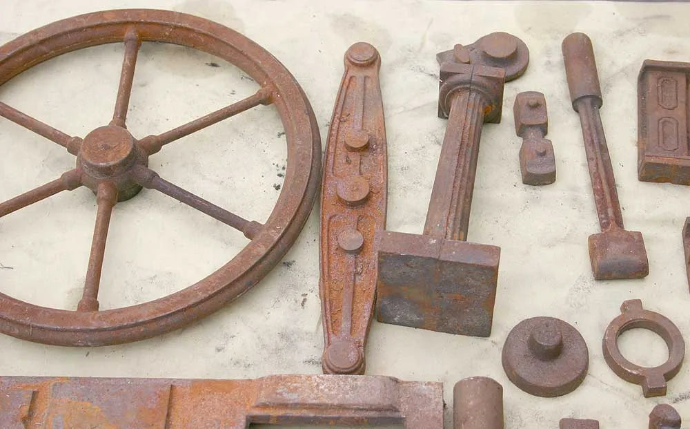 Part set Clarkson beam engine castings