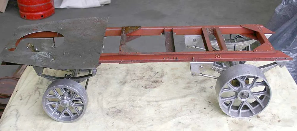 part-built 2 inch Clayton wagon