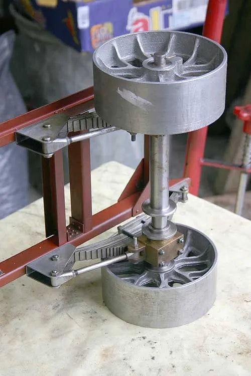 part-built 2 inch Clayton wagon