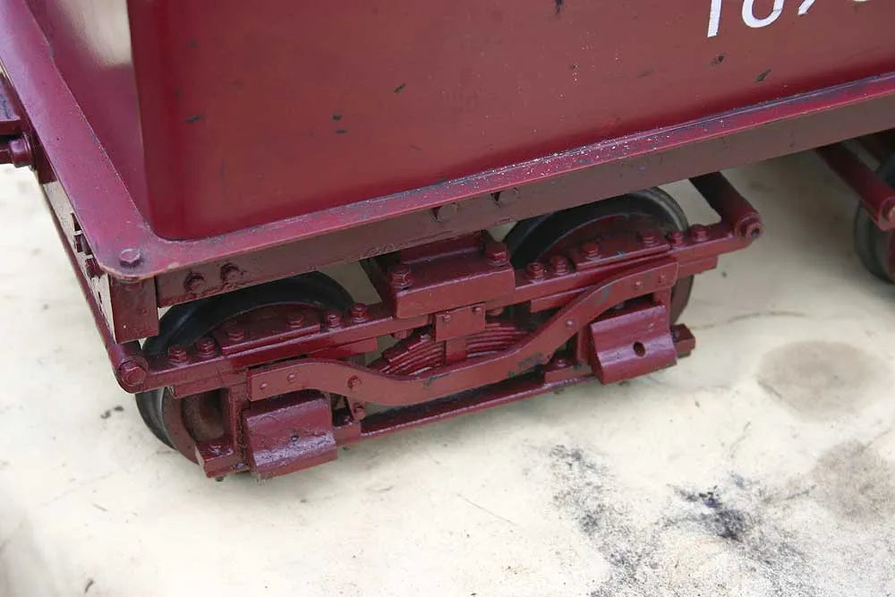 5 inch gauge US 4-4-0 part-dismantled