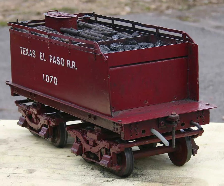 5 inch gauge US 4-4-0 part-dismantled