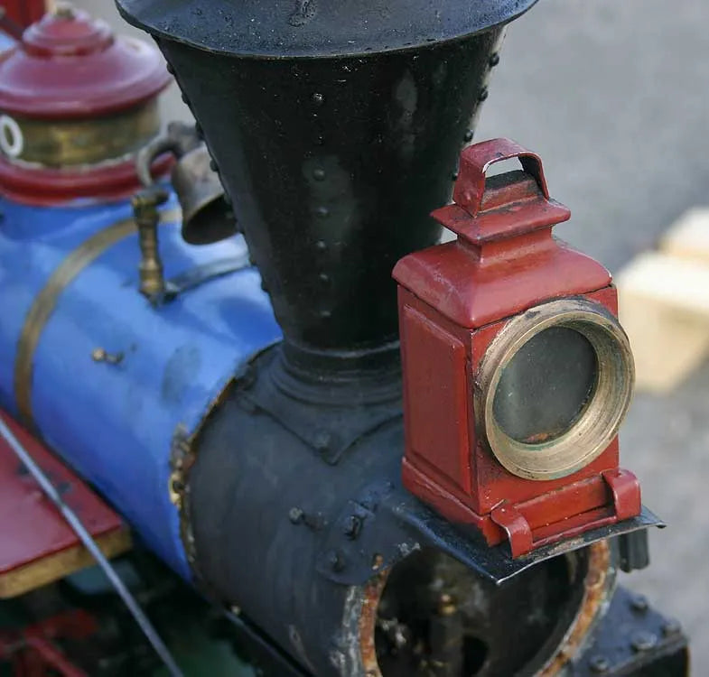 5 inch gauge US 4-4-0 part-dismantled