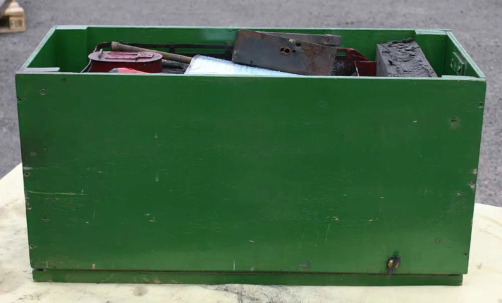 5 inch gauge US 4-4-0 part-dismantled