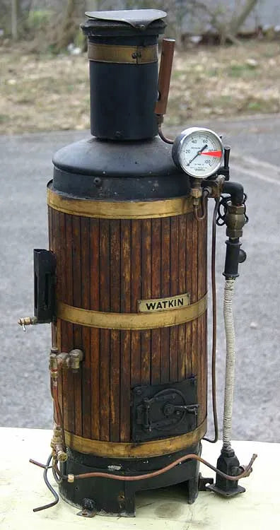 Coal-fired copper boiler