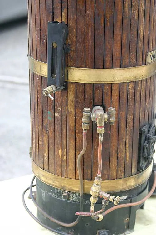 Coal-fired copper boiler