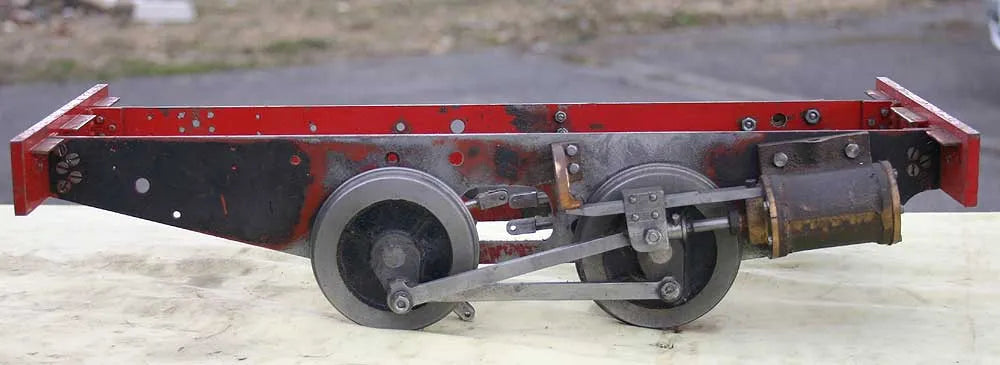 Part-built 5 inch gauge "Scamp" chassis