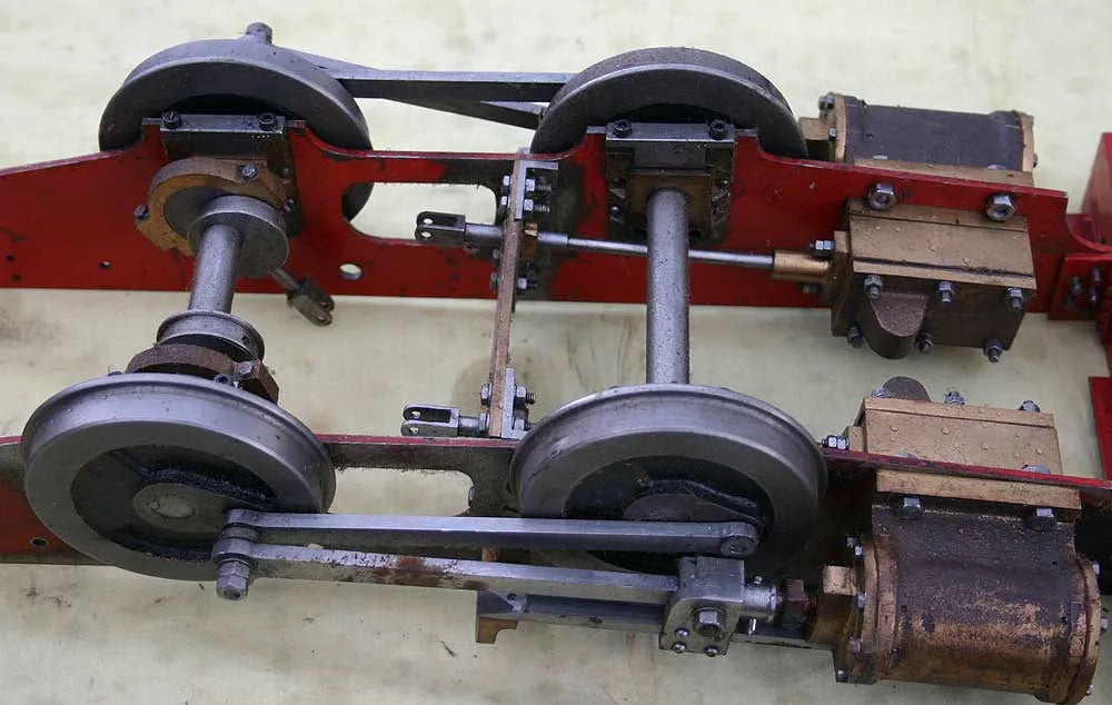 Part-built 5 inch gauge "Scamp" chassis