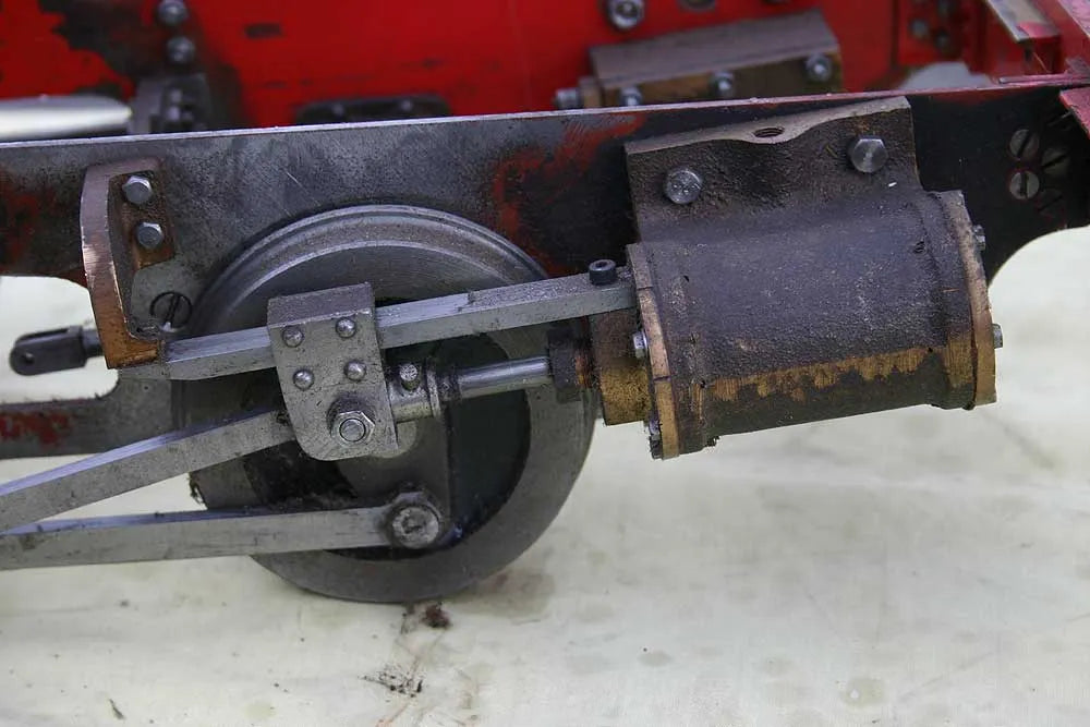 Part-built 5 inch gauge "Scamp" chassis