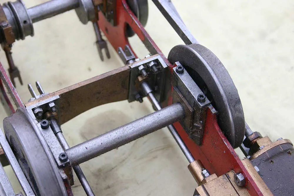 Part-built 5 inch gauge "Scamp" chassis