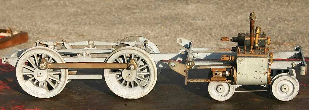 Part-built 3 1/2 inch gauge "Virginia" chassis