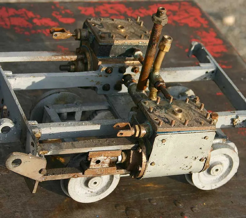 Part-built 3 1/2 inch gauge "Virginia" chassis