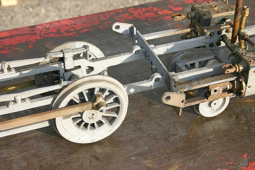 Part-built 3 1/2 inch gauge "Virginia" chassis