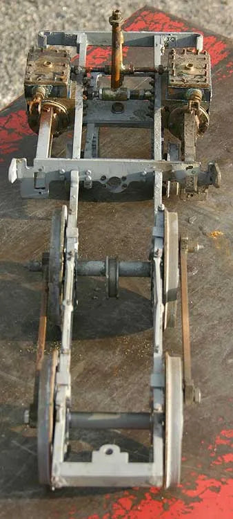 Part-built 3 1/2 inch gauge "Virginia" chassis