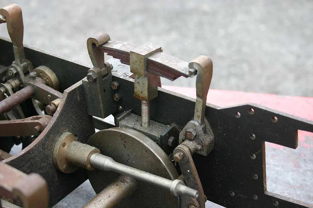 5 inch gauge Hunslet chassis, without cylinders