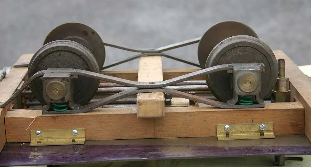 5 inch narrow gauge tender chassis
