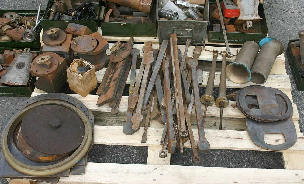 7 1/4 inch gauge Heywood patterns, castings, drawings