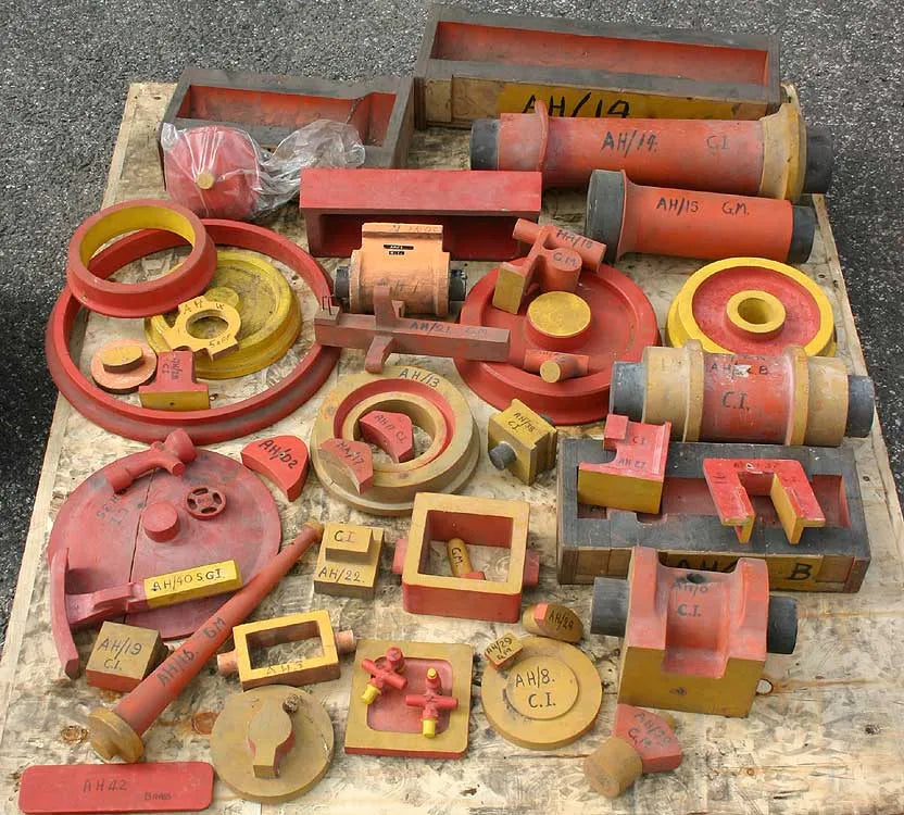 7 1/4 inch gauge Heywood patterns, castings, drawings