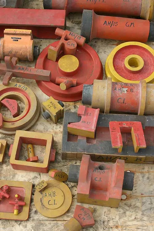 7 1/4 inch gauge Heywood patterns, castings, drawings