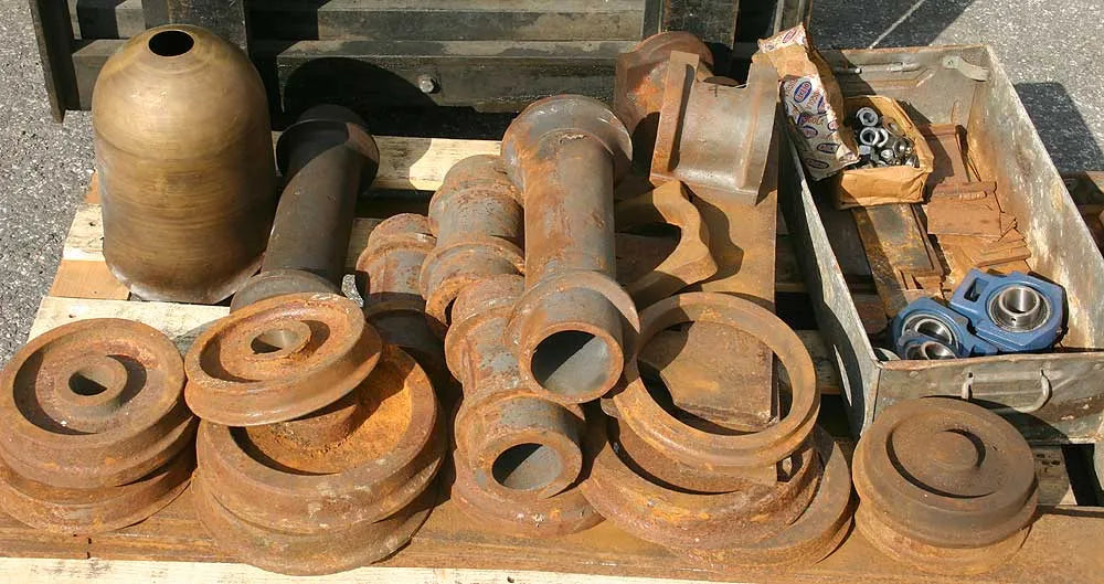 7 1/4 inch gauge Heywood patterns, castings, drawings