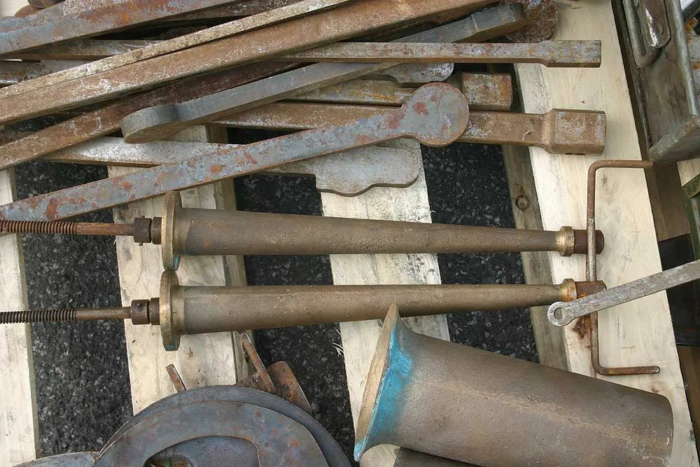 7 1/4 inch gauge Heywood patterns, castings, drawings