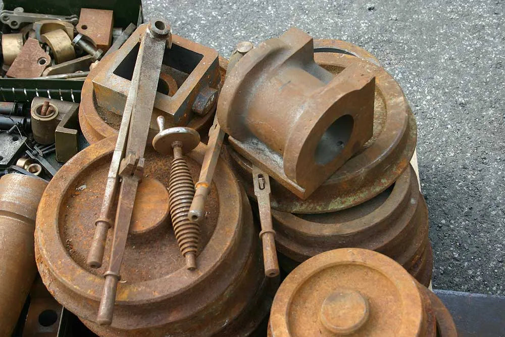 7 1/4 inch gauge Heywood patterns, castings, drawings