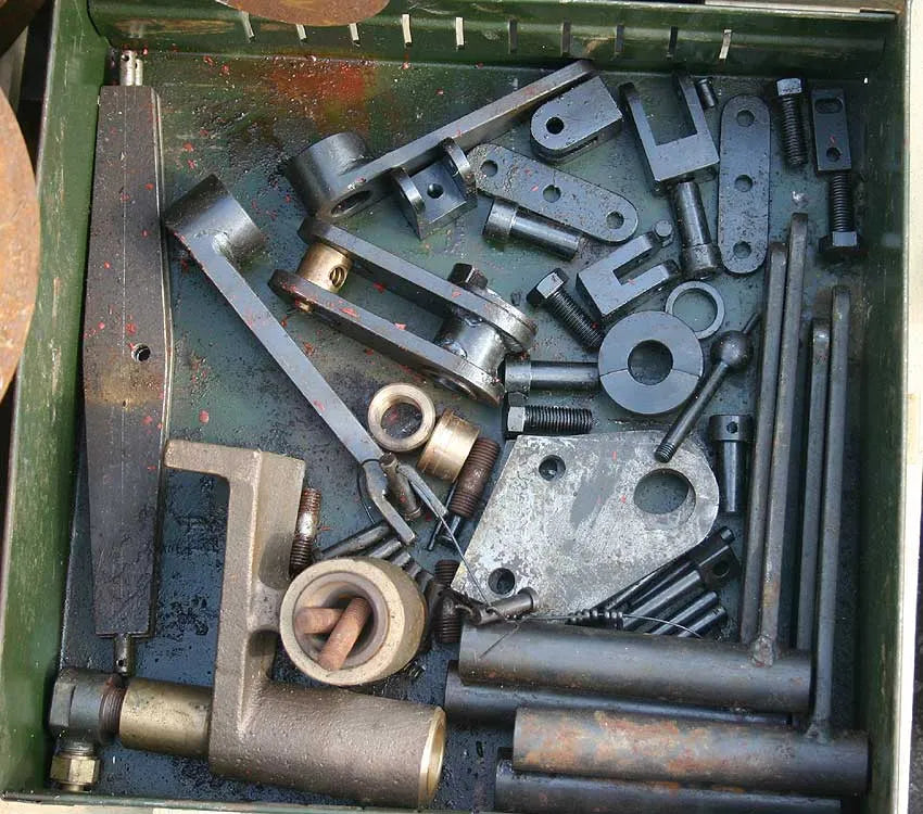 7 1/4 inch gauge Heywood patterns, castings, drawings