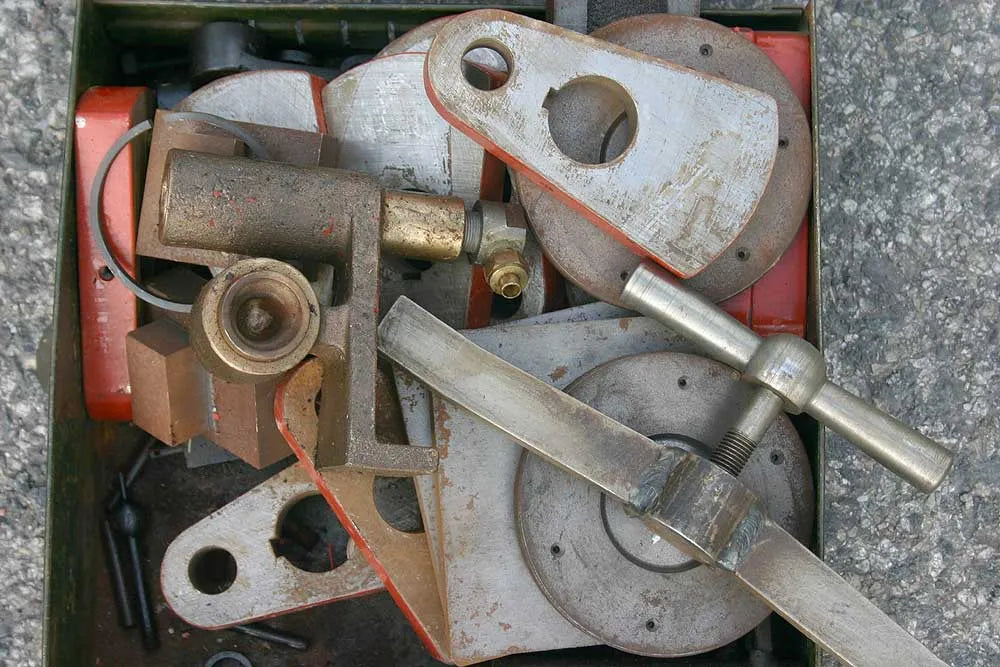 7 1/4 inch gauge Heywood patterns, castings, drawings
