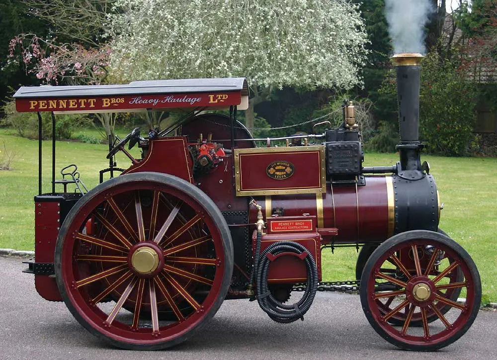 4 inch scale McLaren road locomotive