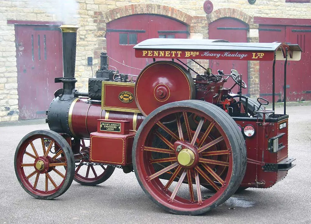 4 inch scale McLaren road locomotive