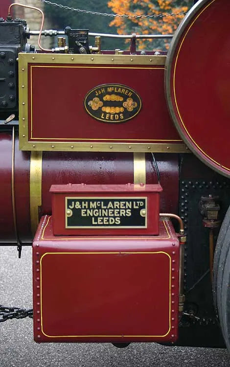 4 inch scale McLaren road locomotive