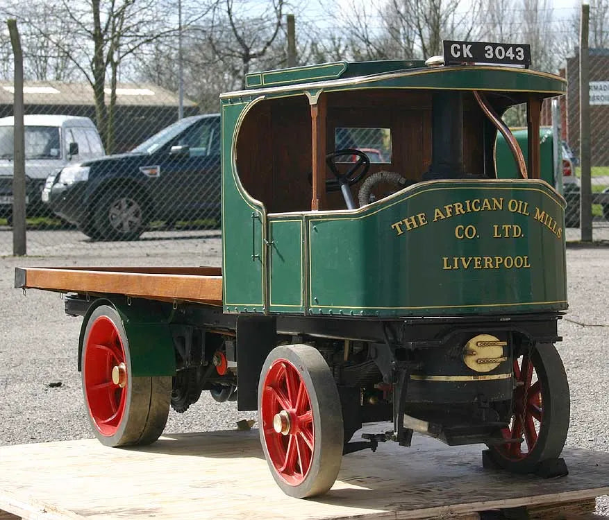 3 inch scale Atkinson steam wagon