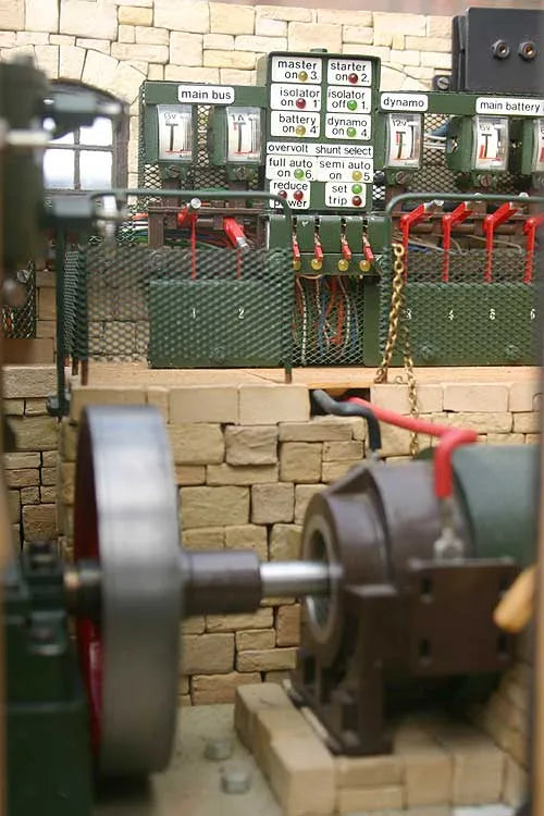 Stone built engine house with Stuart 10V