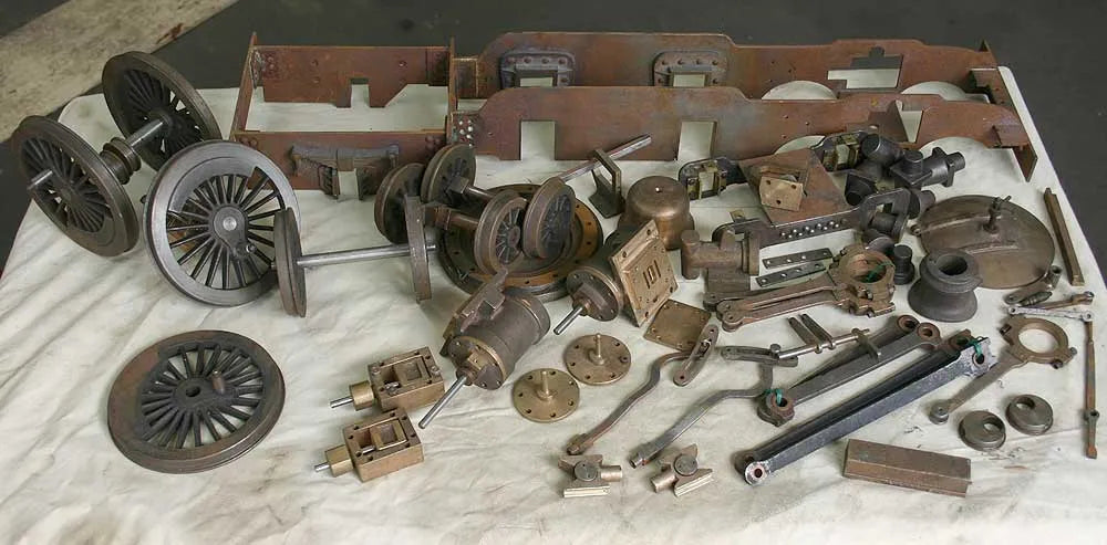 Parts for 3 1/2 inch gauge "Maisie"