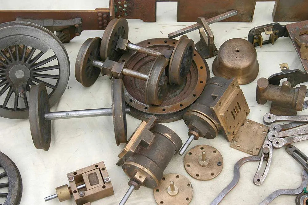 Parts for 3 1/2 inch gauge "Maisie"