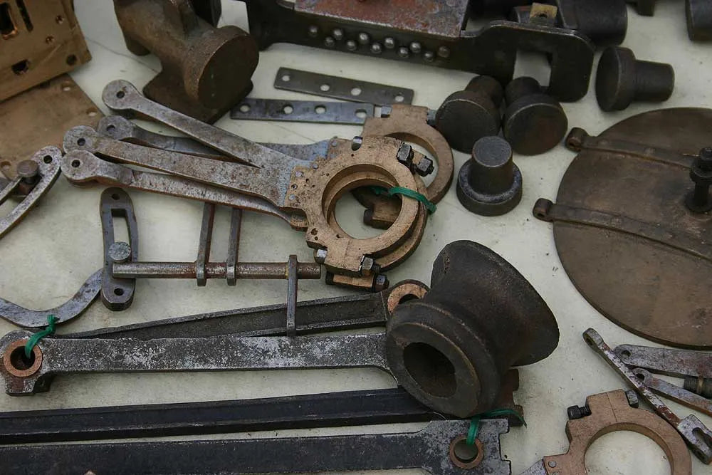 Parts for 3 1/2 inch gauge "Maisie"
