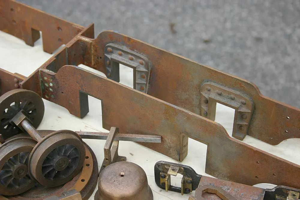 Parts for 3 1/2 inch gauge "Maisie"