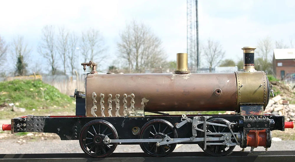 Part-built "Simplex" with boiler