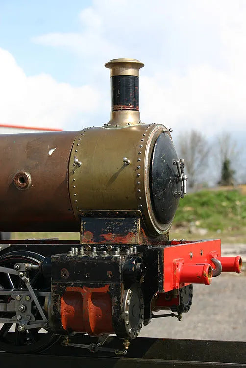 Part-built "Simplex" with boiler