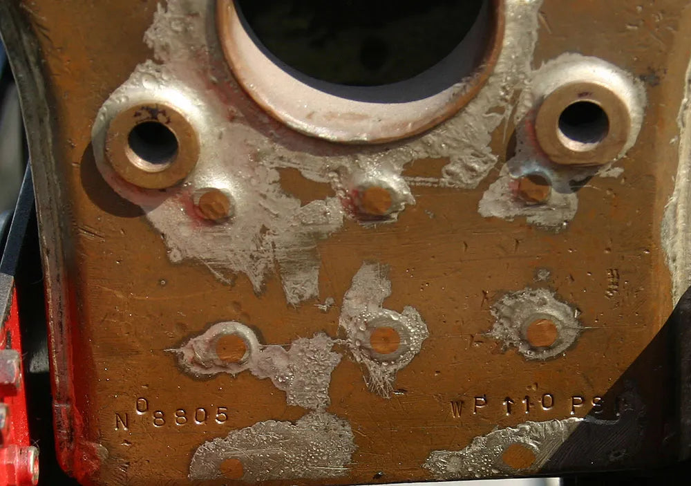 Part-built "Simplex" with boiler