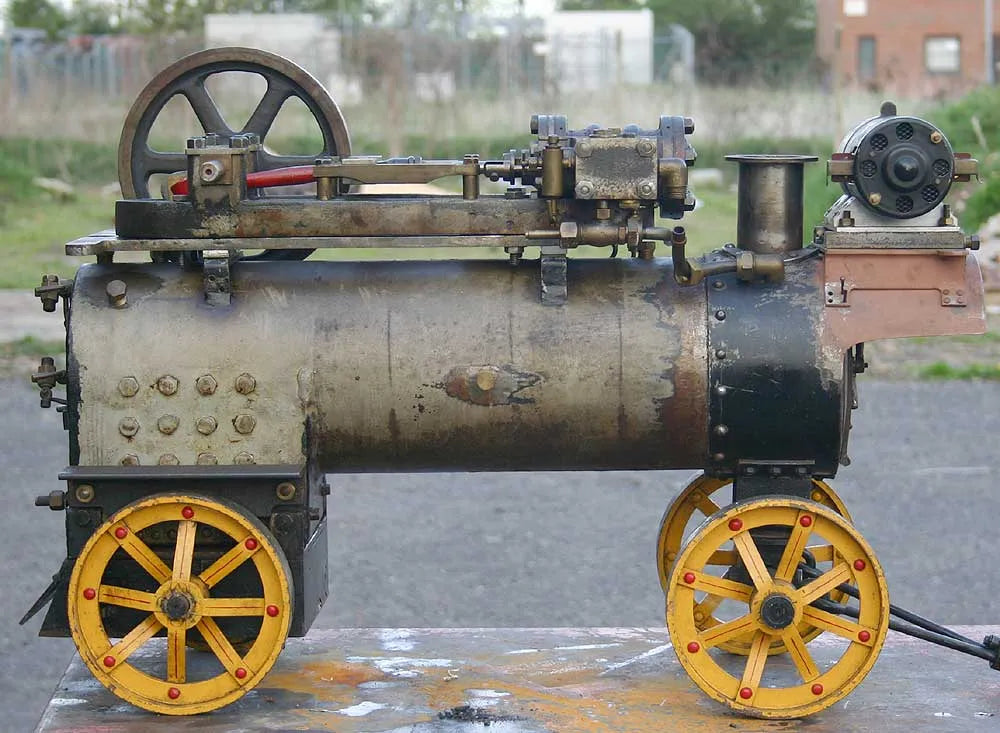 Steel-boilered electric light engine