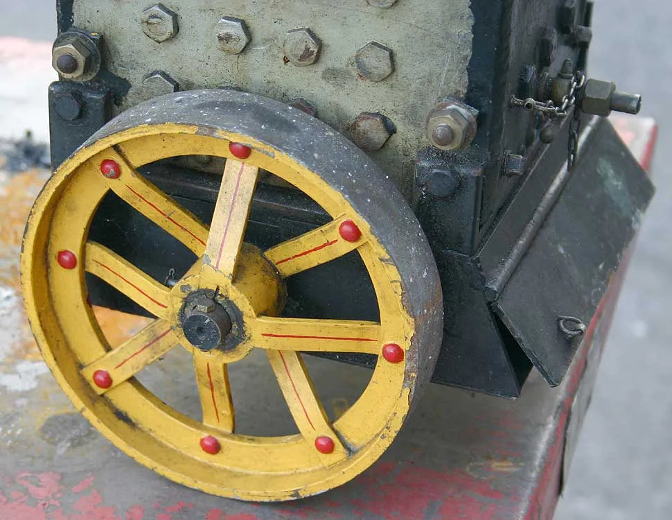 Steel-boilered electric light engine