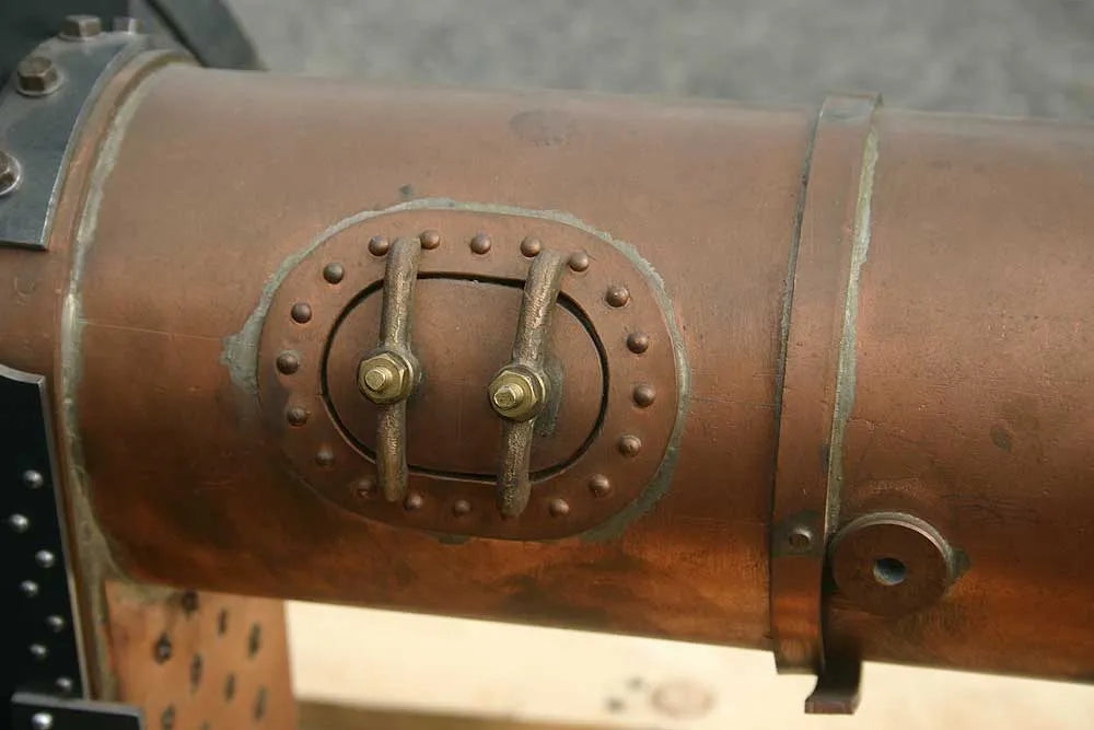 Part-built 2 inch scale Fowler Showmans engine