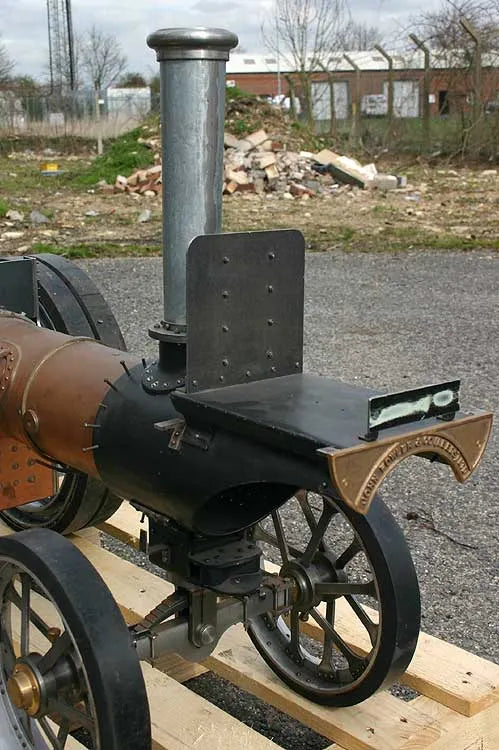 Part-built 2 inch scale Fowler Showmans engine