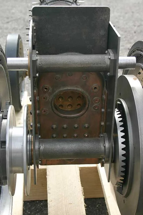 Part-built 2 inch scale Fowler Showmans engine