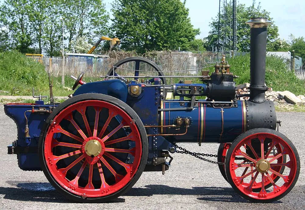 4 inch scale Garrett traction engine