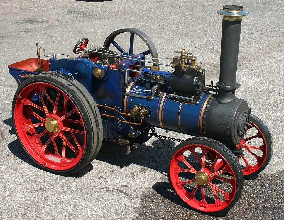 4 inch scale Garrett traction engine